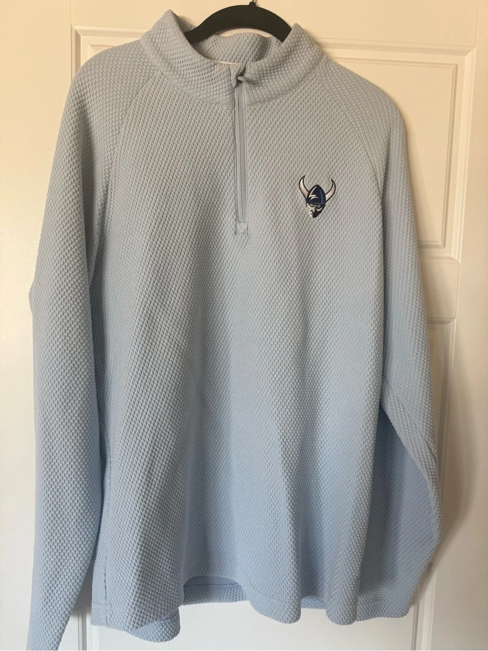 Puma Western Washington University Vikings quarter zip Pullover Sweater